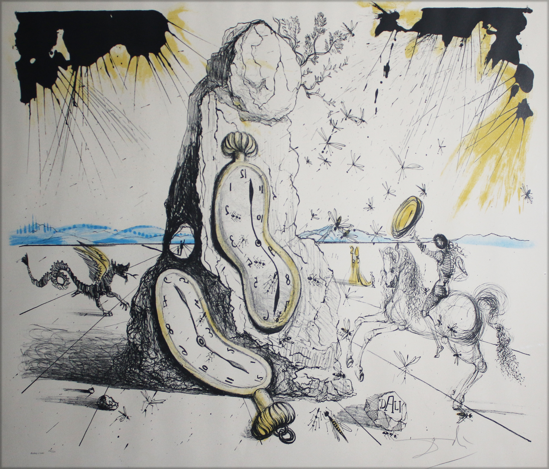 Cosmic Rays Resuscitating Soft Watches by Salvador Dali | Modernism